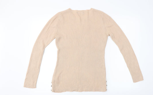 Dorothy Perkins Womens Pink Pullover Jumper Size 10