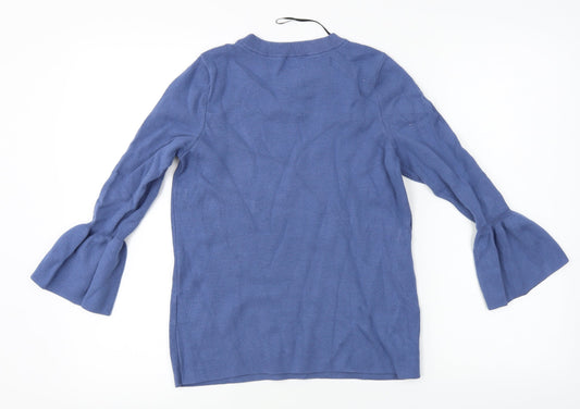 H&M Womens Blue Pullover Jumper Size S