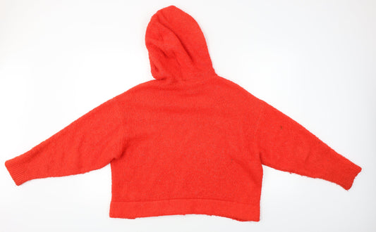 Marks and Spencer Womens Red Pullover Hoodie Size M