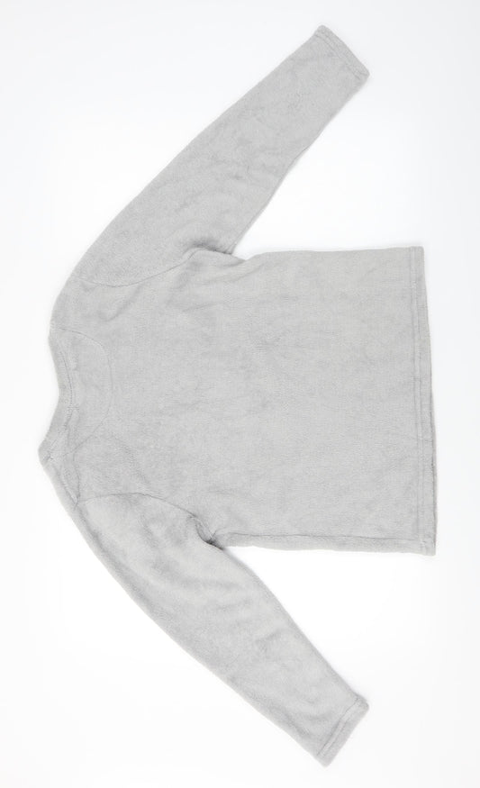 Time To Dream Womens Grey Pullover Jumper Size M