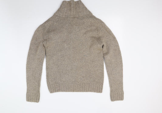 Ceader wood state Mens Beige Knit Pullover Jumper Size M