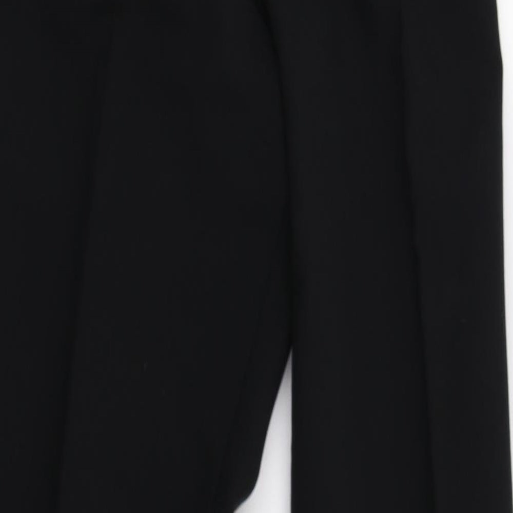 Preworn Womens Black Capri Trousers Size 12 L23 in