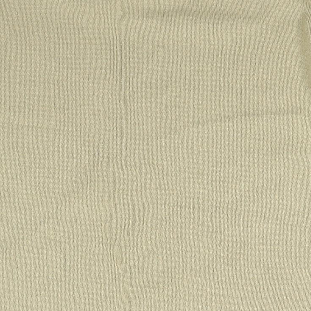 Pure & Natural Womens Beige Knit Pullover Jumper Size M