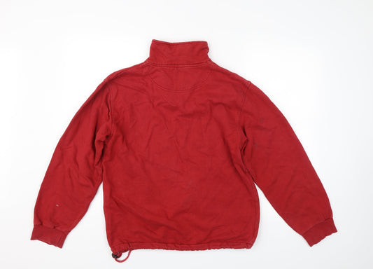 Hawkshead Mens Red Pullover Sweatshirt Size S