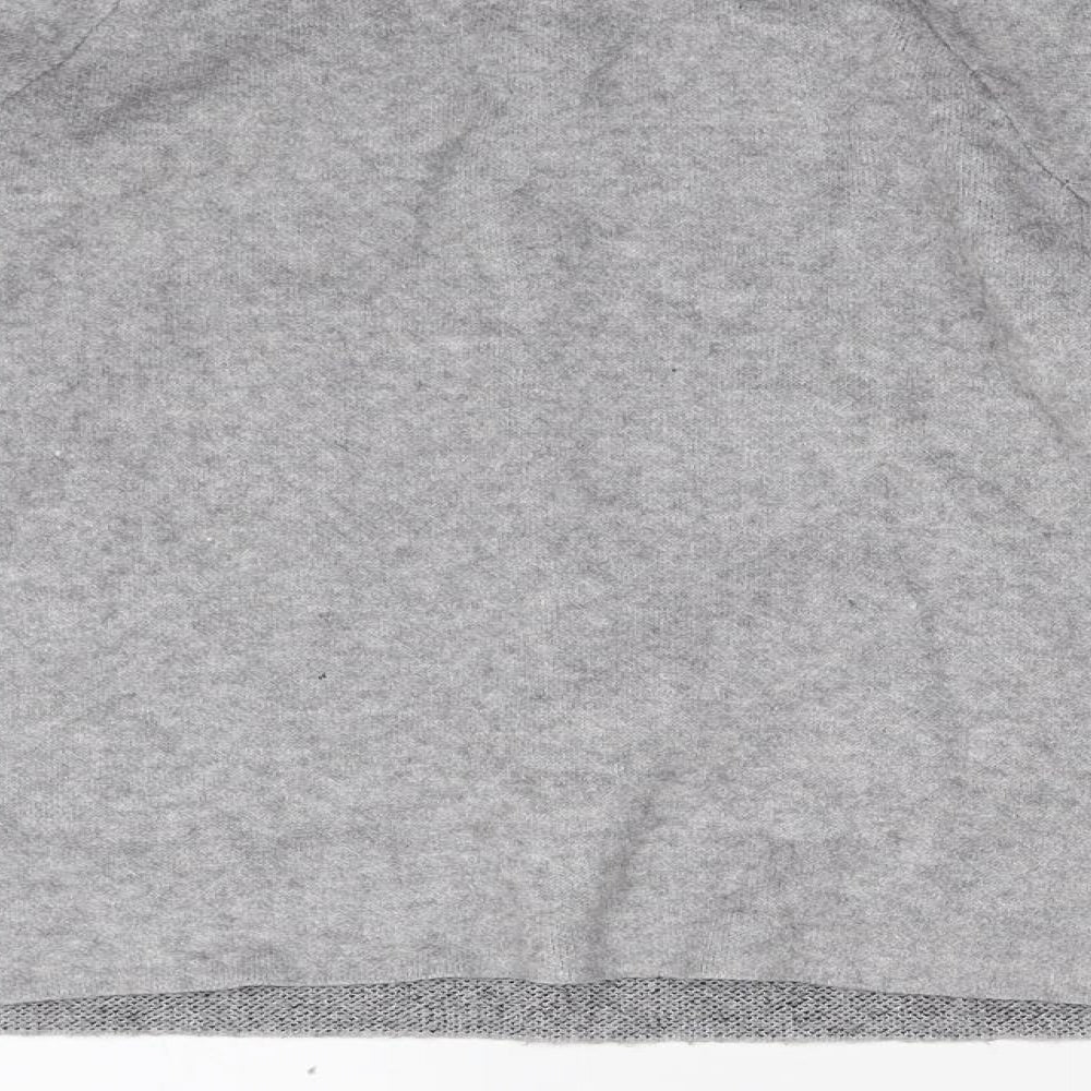 Primark Girls Grey Knit Pullover Jumper Size 11-12 Years