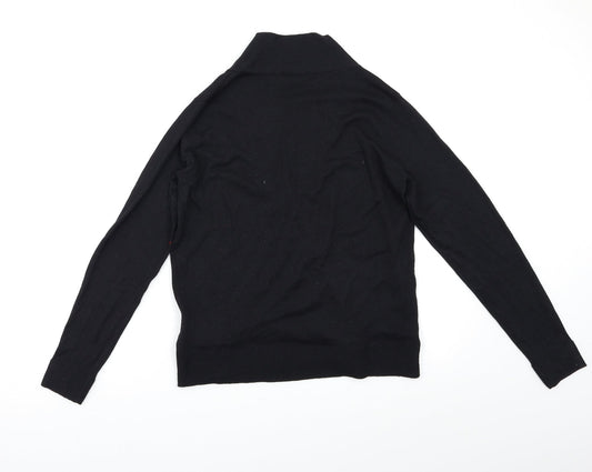 VILA Womens Black Pullover Jumper Size S