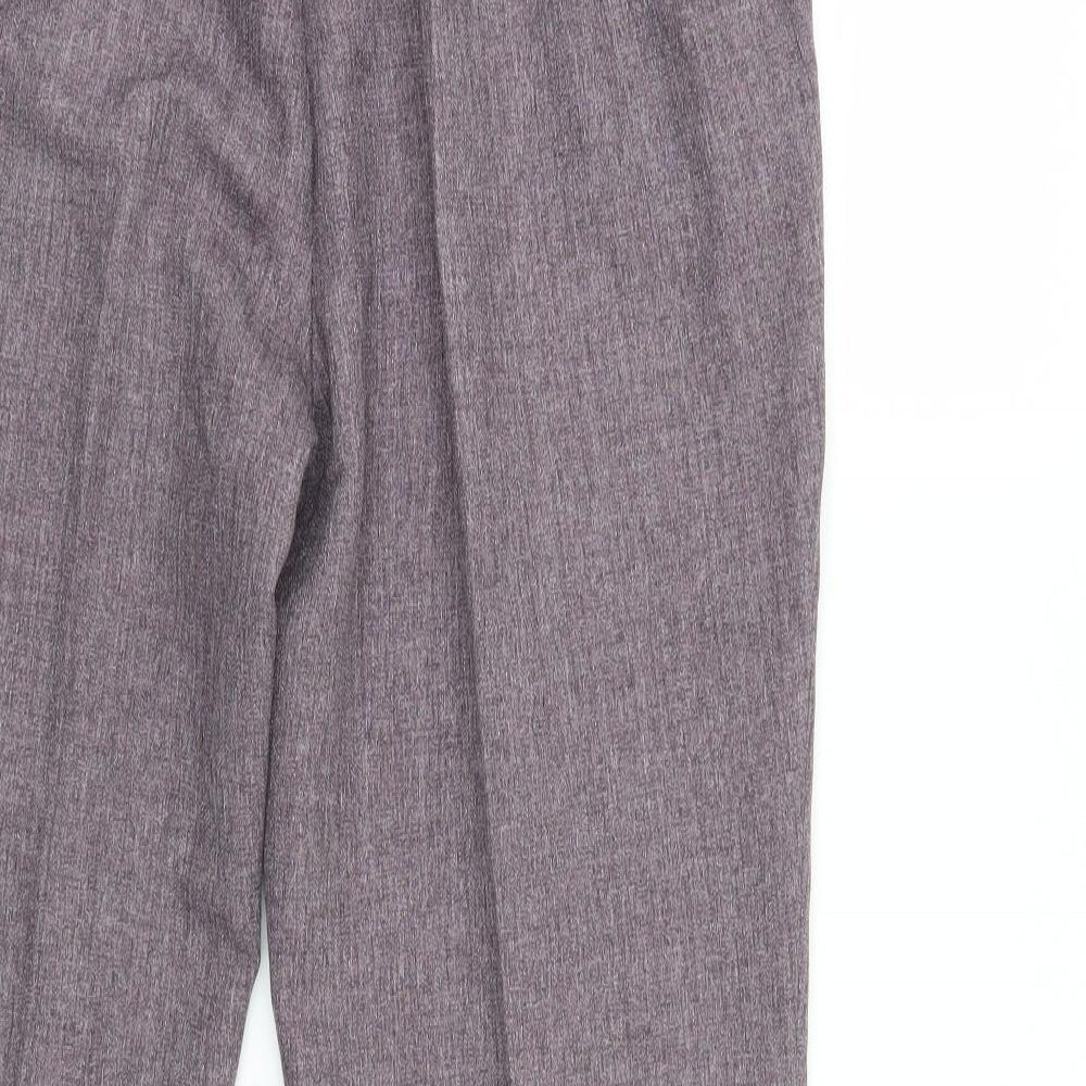 Damart Womens Purple Trousers Size 18 L25 in