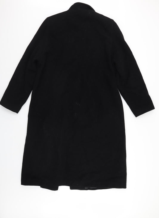 Kesta Womens Black Overcoat Coat