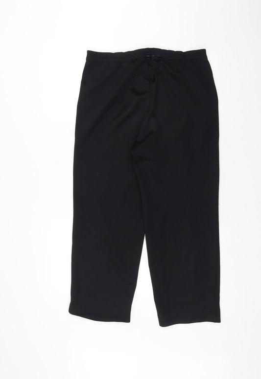 BM Womens Black Trousers Size 12 L23 in