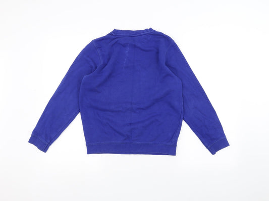TU Boys Blue Pullover Jumper Size 10 Years