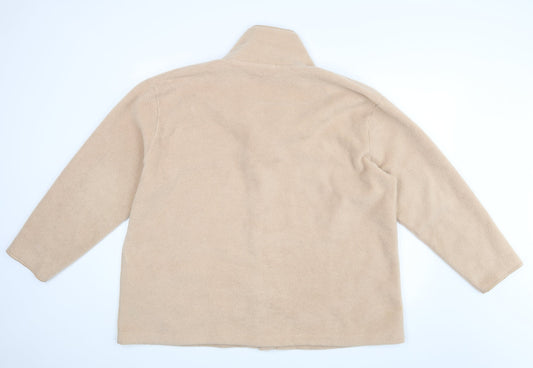 Bonmarche Womens Beige Cardigan Jumper Size XL
