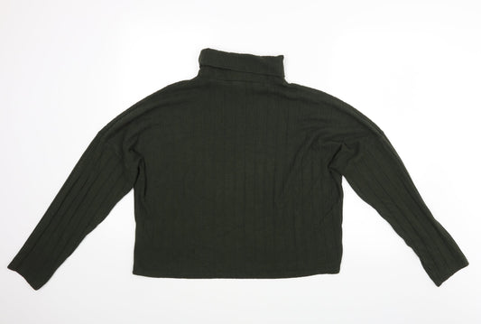 New Look Womens Green Basic Blouse Size L