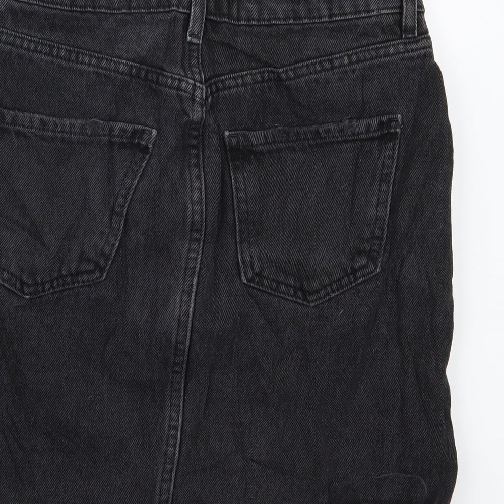 Brand and care label for Denim women’s black straight & pencil set, size UK 6
