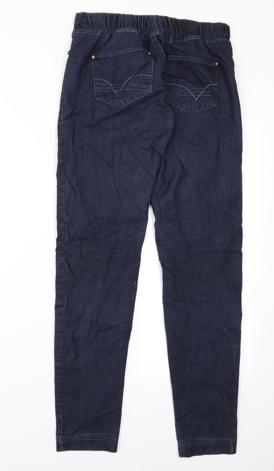 Preworn Womens Blue Skinny Jeans Size 26 L25 in