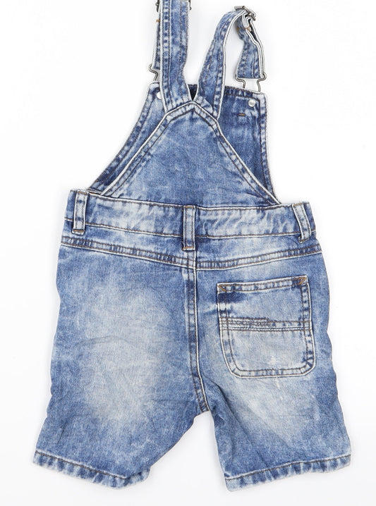 nexy Girls Blue Denim Dungaree One-Piece Size 2 Years