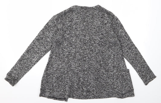 H&M Womens Green Cardigan Jumper Size 10