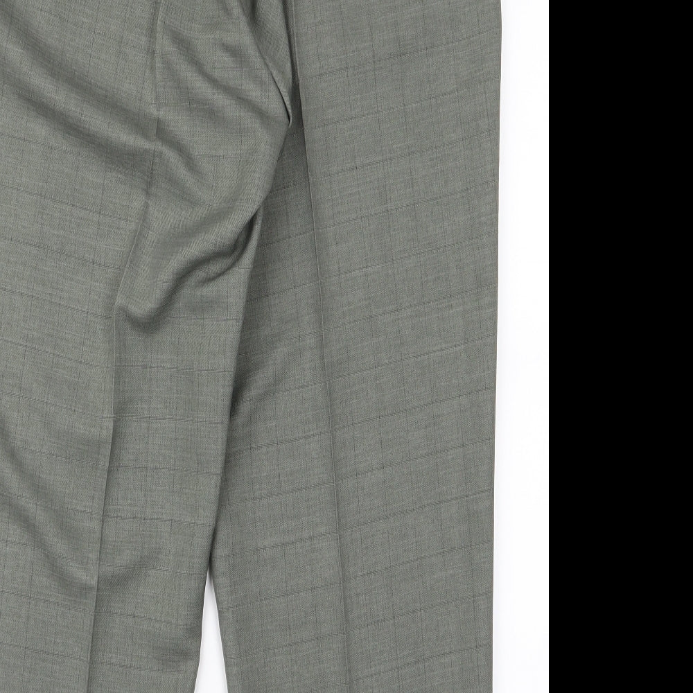 BM Womens Green Trousers Size 14 L23 in