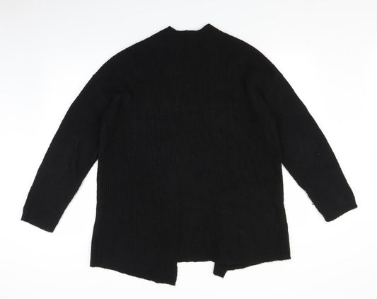 Alexander Womens Black Jacket Coatigan Size L