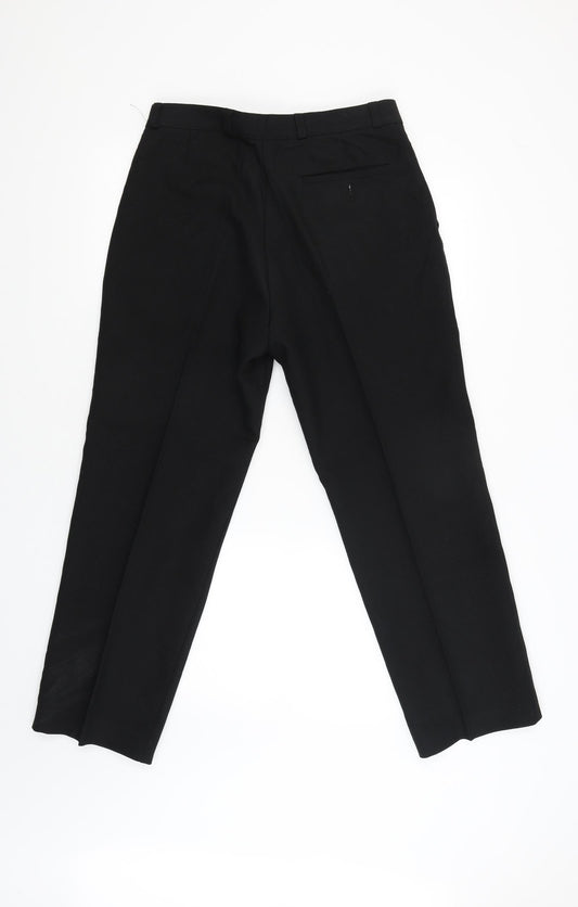 bertertex Womens Black Trousers Size 32 L28 in