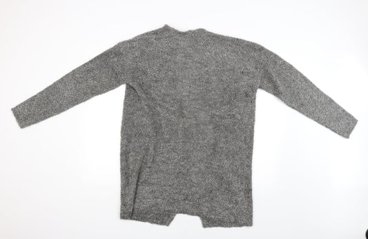 Papaya Womens Grey Cardigan Jumper Size L