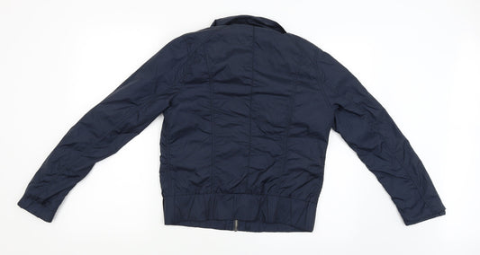 LOGG Womens Blue Jacket Coat Size 38