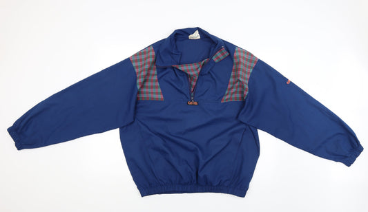 Caviva Mens Blue Windbreaker Jacket Size 40