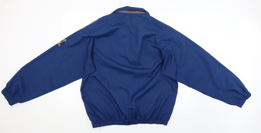 Caviva Mens Blue Windbreaker Jacket Size 40