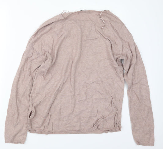 NEXT Womens Pink Knit Pullover Jumper Size 14