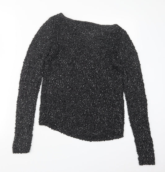 Club Monaco Womens Black Pullover Jumper Size S