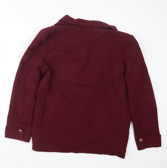 Debenhams Womens Purple Jacket Size 14