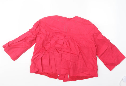 Marks and Spencer Womens Pink Jacket Size 14