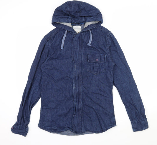 New Look Womens Blue Denim Jacket Size S