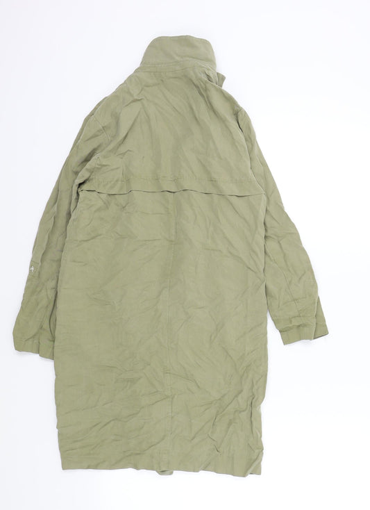 newlook Girls Green Colourblock Jacket Size 9 Years