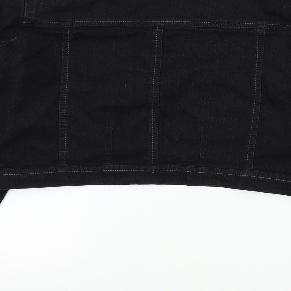 Preworn Womens Black Jacket Size 42