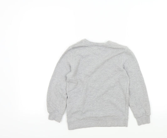 Abcd R Boys Grey Pullover Jumper Size 8 Years