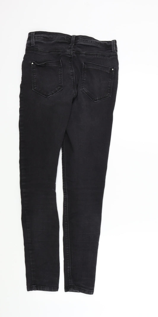 Dorothy Perkins Womens Black Skinny Jeans Size 12 L28 in