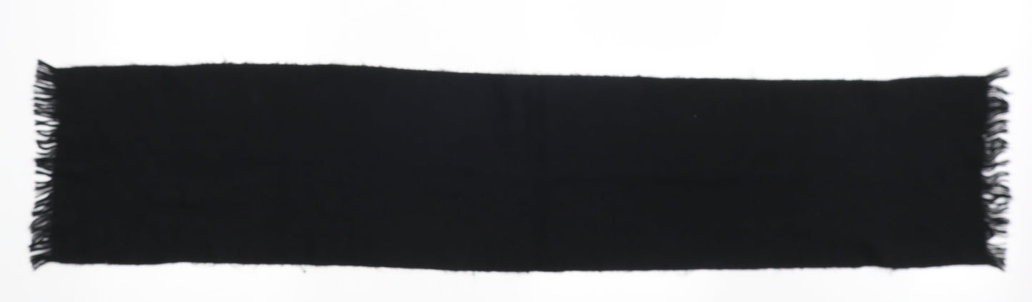 Preworn Unisex Black Scarf