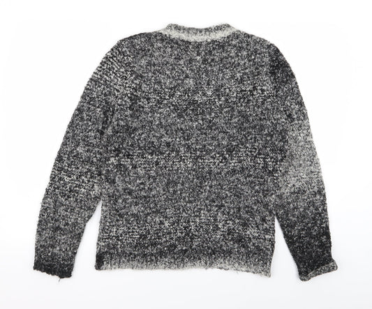 H&M Womens Grey Pullover Jumper Size 6