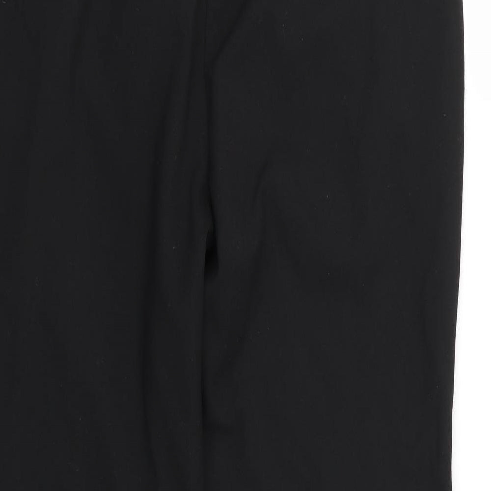 NEXT Womens Black Trousers Size 12 L25 in