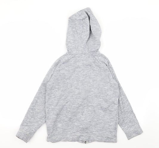 bluezoo Boys Grey Full Zip Jumper Size 11-12 Years