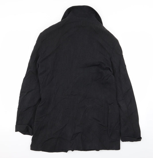 Country Road Womens Black Jacket Blazer Size 10