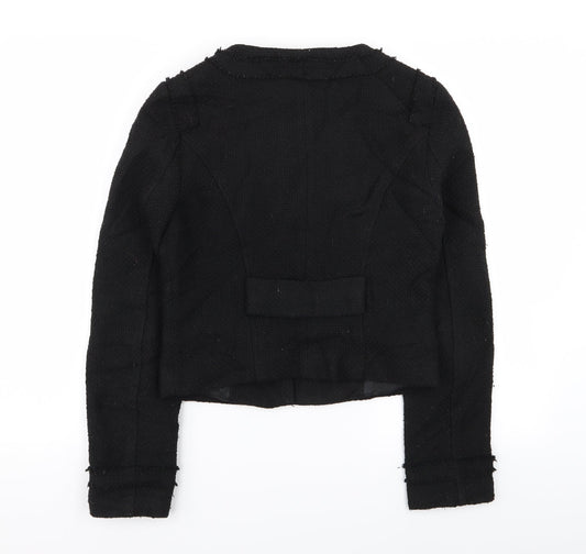 Warehouse Womens Black Jacket Blazer Size 8