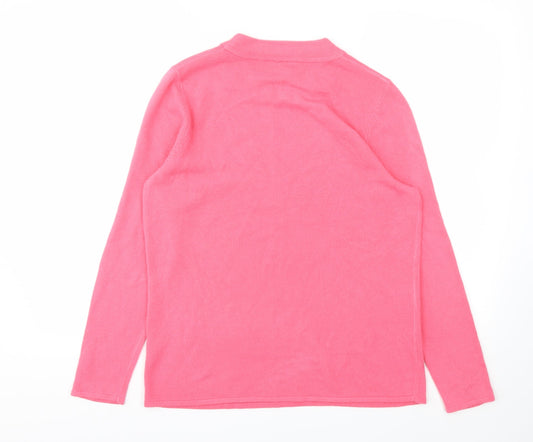 Bonmarché Womens Orange Pullover Jumper Size 14