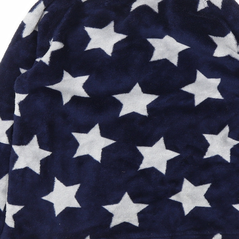George Girls Blue Argyle/Diamond Top Pyjama Top Size 10-11 Years