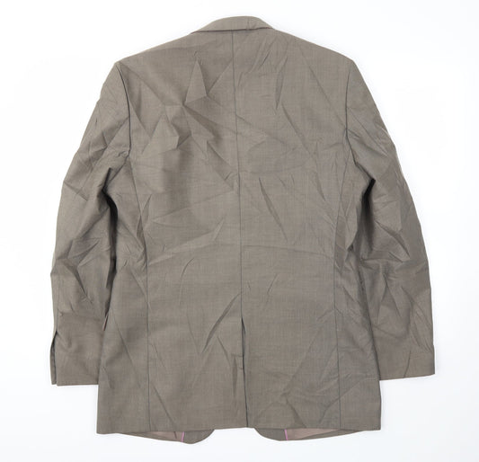 F&F Mens Brown Jacket Blazer Size 38