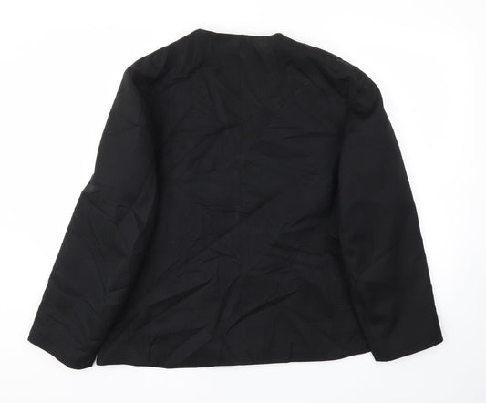Preworn Womens Blue Jacket Blazer Size 46