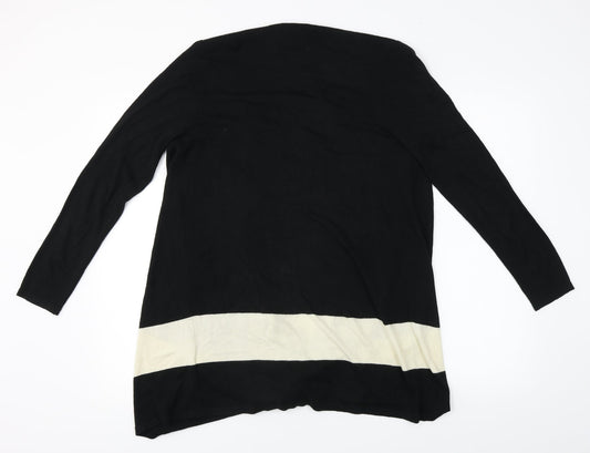Marks and Spencer Womens Black Cardigan Jumper Size 10