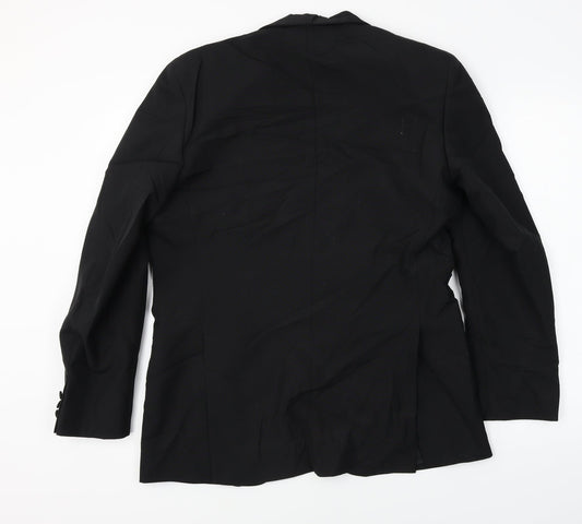 jonelle Mens Black Jacket Blazer Size 40