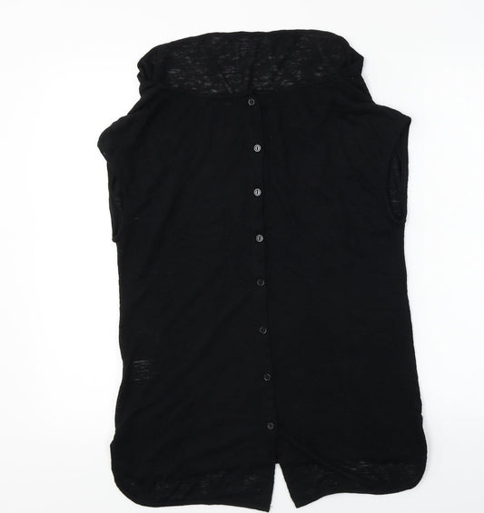 Gibson Womens Black Basic T-Shirt Size M