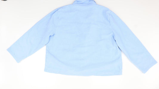 Lady clga Womens Blue Jacket Size 26